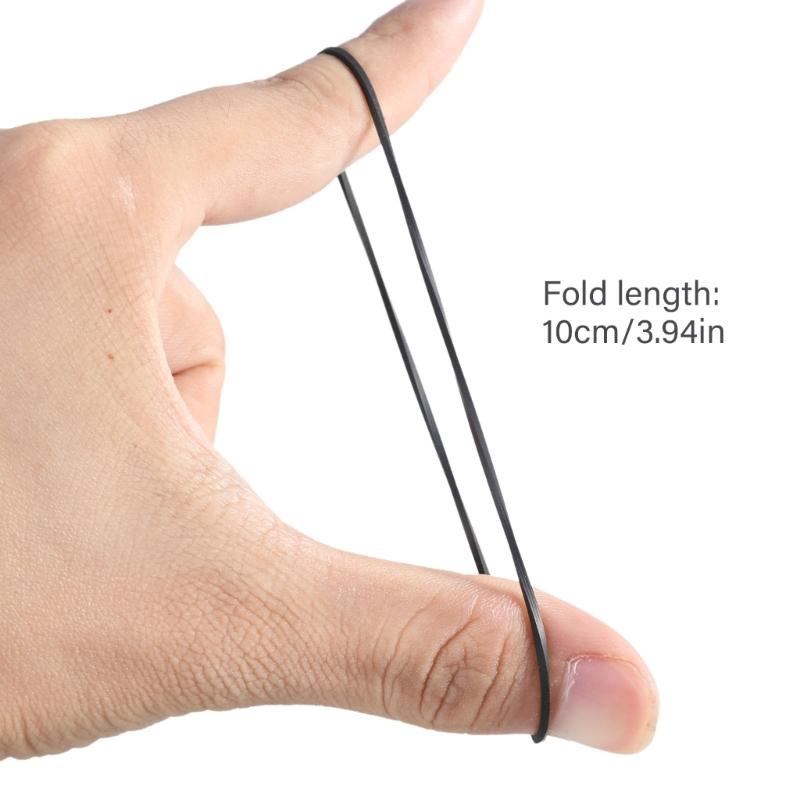 2 шт. Запасные резиновые ремни для робота-подметальщика DE55/DE53/DN55 Длина в сложенном виде 10 см Гибкие