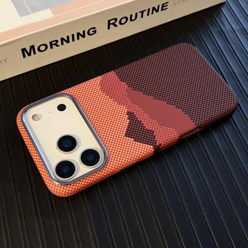 Чехол для iPhone 17 PROMAX Mountain River Kevlar с магнитом, подходит для Apple 16PM, Премиальный защитный чехол