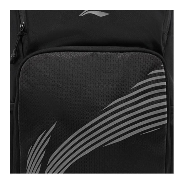 Li Ning Полиэстер Рюкзак Унисекс Черный ABSW279-1