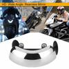 Clear Parabolic Windshield Wide Angle Mirror 180 Degree Wide Angle HD Convex Mirror Sport Bike