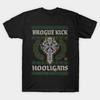 Men Black Print T-shirt Sheamus Brogue Kick Hooligans Christmas Ugly Sweater No-Cut Transfer Paper Print Cotton Tshirt