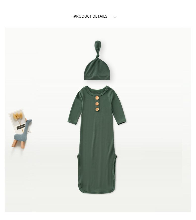 Комбинезоны для новорожденных из бамбукового волокна и вязаная детская одежда