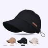 Summer Foldable Portable Bucket Hat Beach Cap Sun Hat Fisherman Cap
