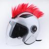 30cm Motorcycle Skinhead Wig Punk Helmet Mohawk Wig Costumes Hairpiece Without Helmet for Costume Cosplay Party Helmet Mohark