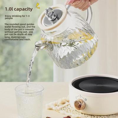 Многофункциональный стеклянный чайник: Чайник для дома и офиса (110V) - Идеальный подарок