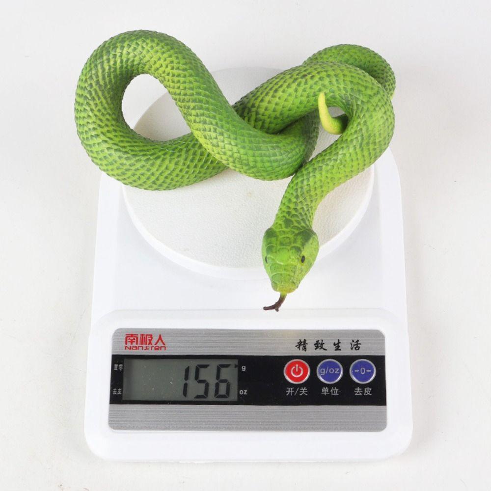 Python Cobra Rattlesnake Model Soft TPR Simulation Snake Snake Action Figures  Halloween Trick