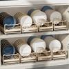 Space Saving Pull Out Dish Rack Built-In Kitchen Drawer Rack Bowl Drain Stand  Kitchen Cabinet