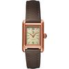 U.S. Polo Assn. US-29WHBR Brown Leather Ivory Dial Parallel Import Wrist Watch