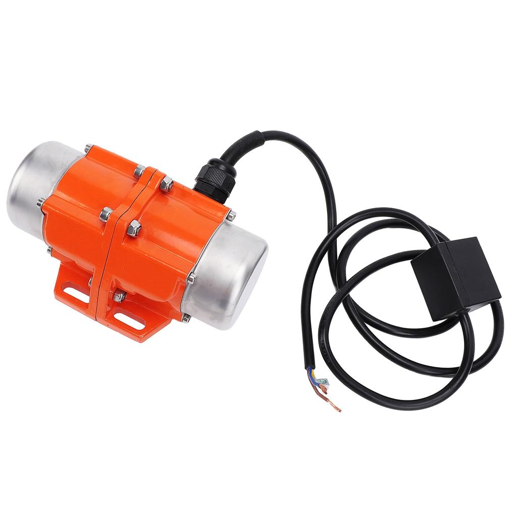 Concrete Vibration Motor 3600RPM Aluminum Alloy IP65 Electric Vibrating Motor for Shaker Table Sifters 70W 40KG 0.36A