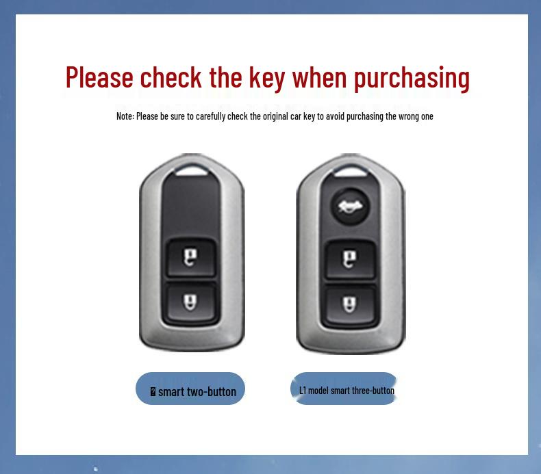 Key Case for Older Toyota Models: Camry, Highlander, Prado, Zhi Xiang, Yizhi