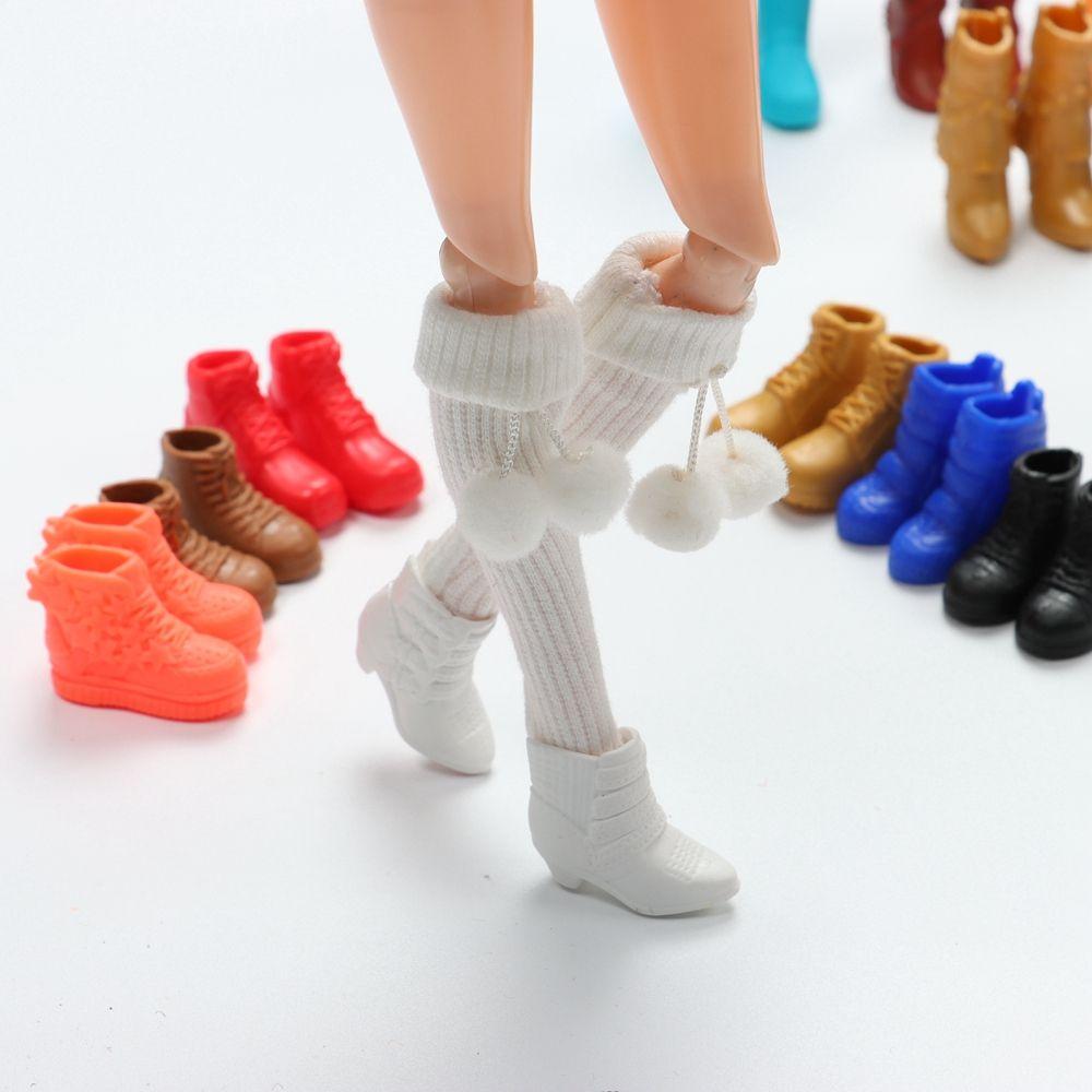 22 Styles Foot Length 2.2cm Fashion Accessories Long Knees Boots Hero Dolls Boot Doll Shoes Socks