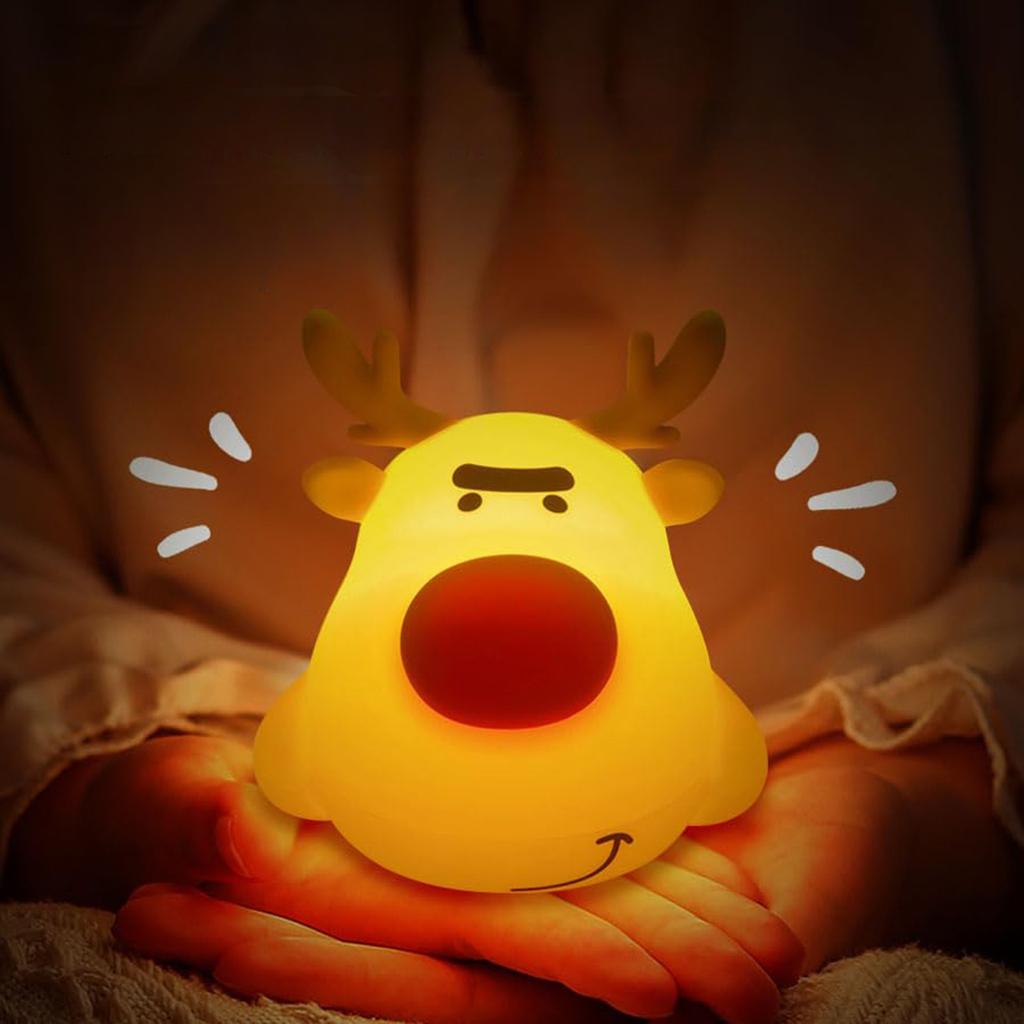 Силиконовый портативный диммируемый мягкий ночник с управлением касанием, детский ночник, портативный детский ночник для детей, женщин, девочек-подростков