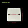 Pvc Electrical Junction Box Covers Sturdy Build Multiple Shapes For Home Renovation Electrical Projects
