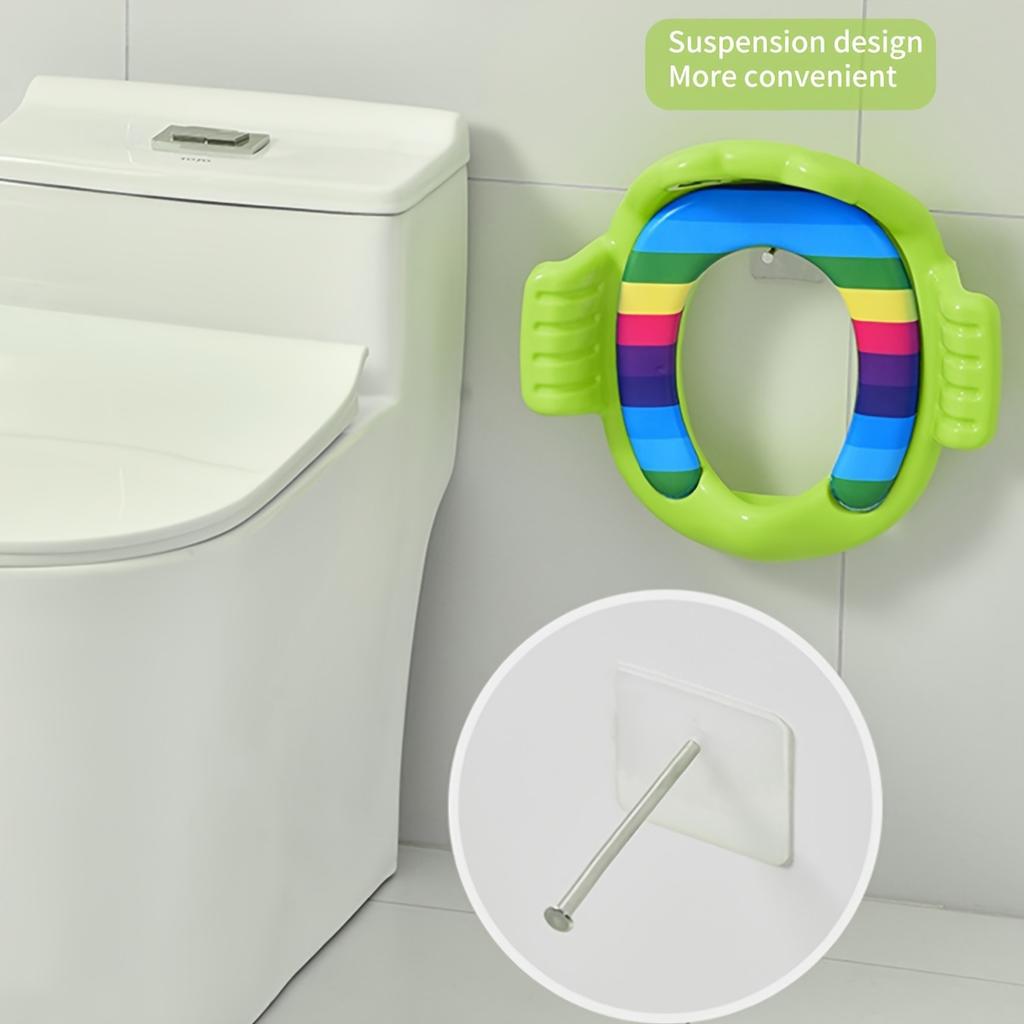 1 шт. Мультяшное милое сиденье для унитаза для мальчиков и девочек, сиденье для унитаза, сиденье для горшка, обивка для унитаза, портативное сиденье для горшка