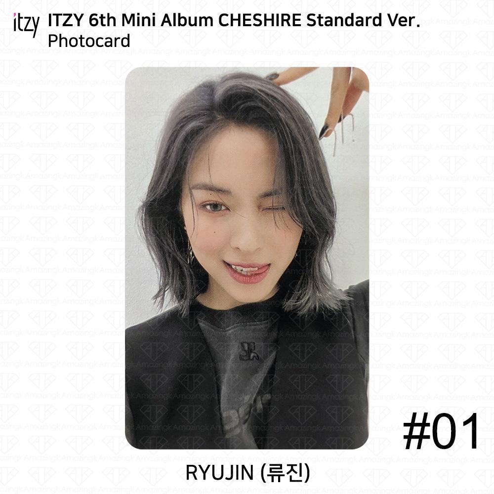 ITZY 6th Mini Album Cheshire Official Photocard Clear Card Neon 4cut Film KPOP
