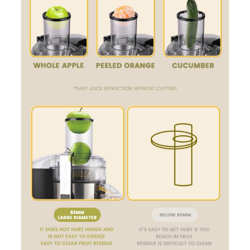 Оригинальная соковыжималка, бытовая многофункциональная соковыжималка для отделения остатков сока, маленькая соковыжималка для медленного измельчения