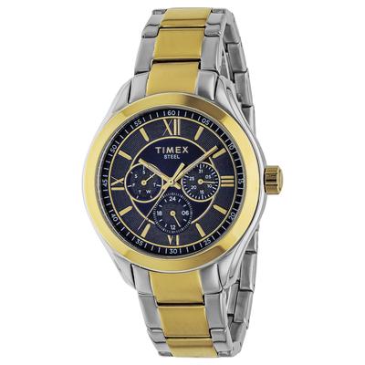 TIMEX Классические часы, Кварцевый механизм, Водонепроницаемые, Минеральное стекло, Черный циферблат, TW2V95500, Унисекс [Оригинал]