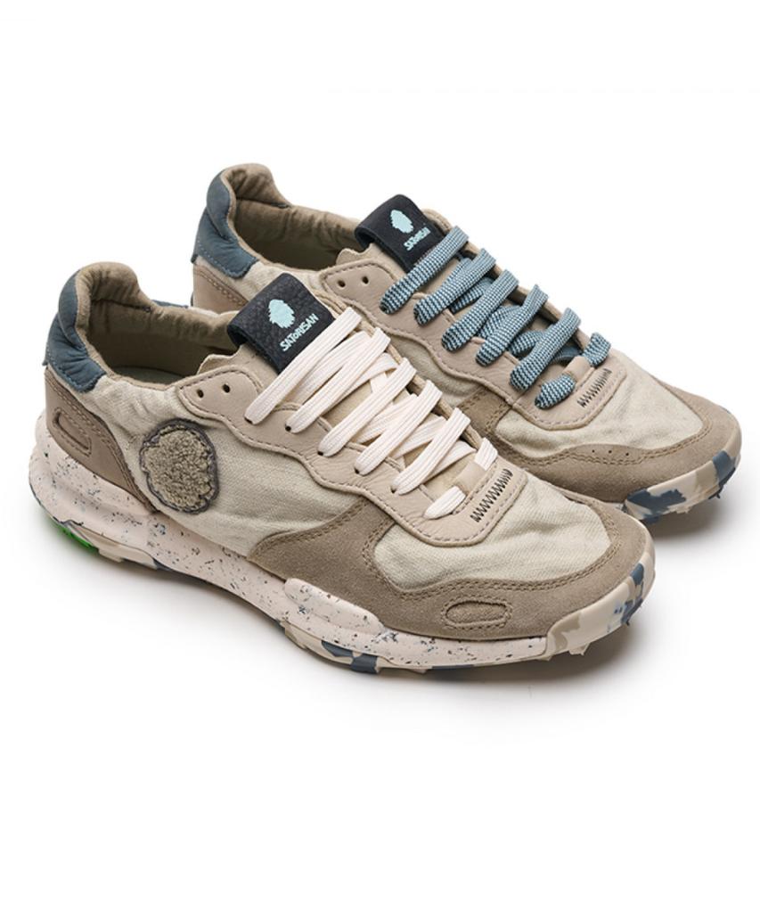 Satorisan Chacrona Linen Sneakers Light Grey 110107A052