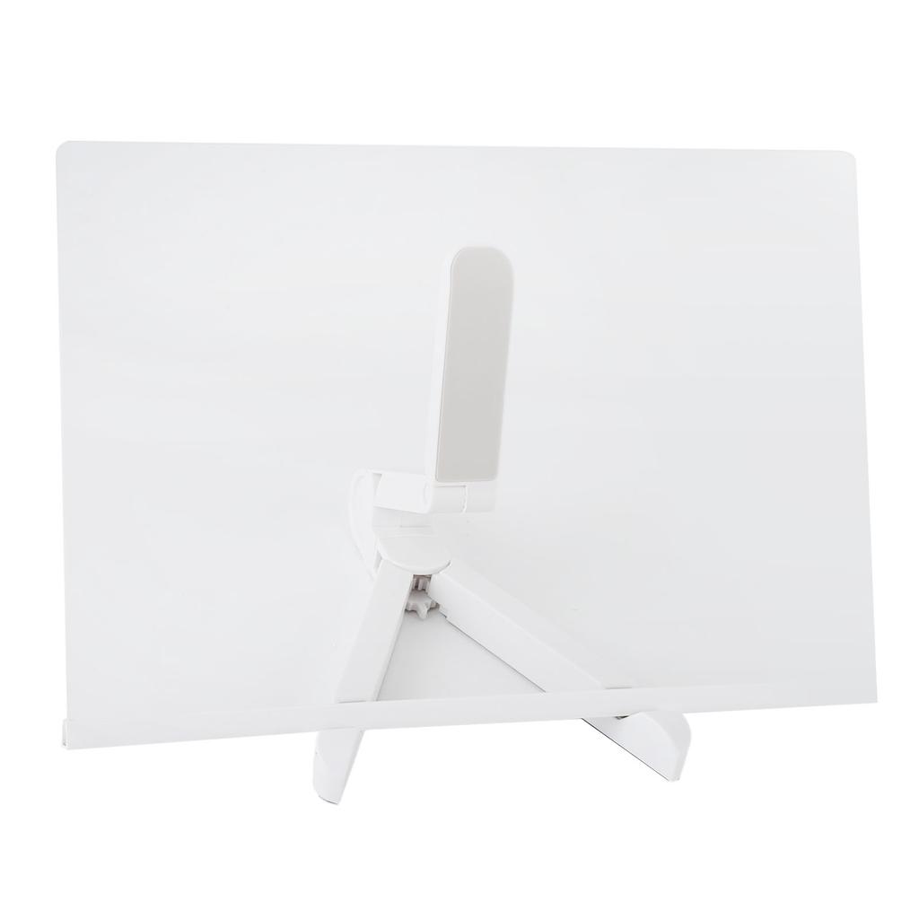 Acrylic Dry Erase Board with Light Clear Desktop Note Memo White Board Notepad Table LED Letter Massage Board with 7