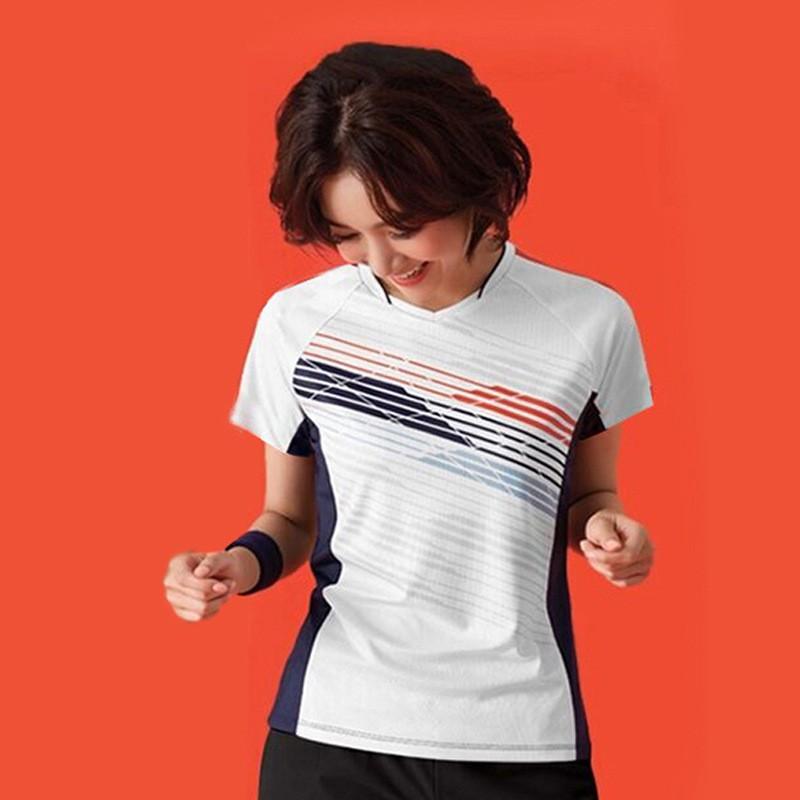 Quick-Dry Sports T-Shirt Men Women Kids Badminton Tennis Table Athletic Wear