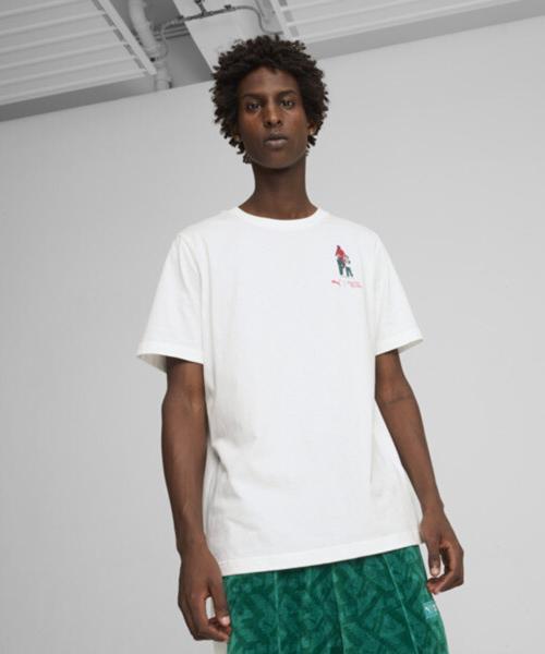 PUMA X Squid Game Graphic Tee - White / 627426-02