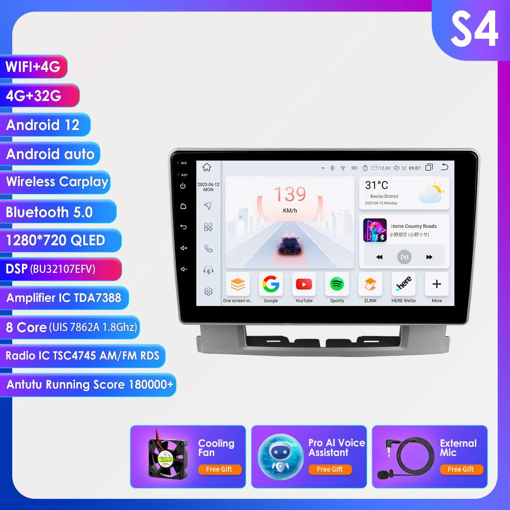 Hizpo 2 Din Android Auto Интеллектуальная стереосистема Carplay Для Toyota Land Cruiser Prado 150 2013 - 2017 Автомагнитола Мультимедийный видеоплеер Навигация GPS