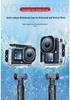 Магнитный водонепроницаемый чехол для DJI Action 6: 60-метровый глубоководный защитный чехол с вертикальным и горизонтальным быстросъемным креплением