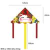 Cartoon Panda Childrens Kite Cute Triangle Toy Easy To Fly In The Breeze