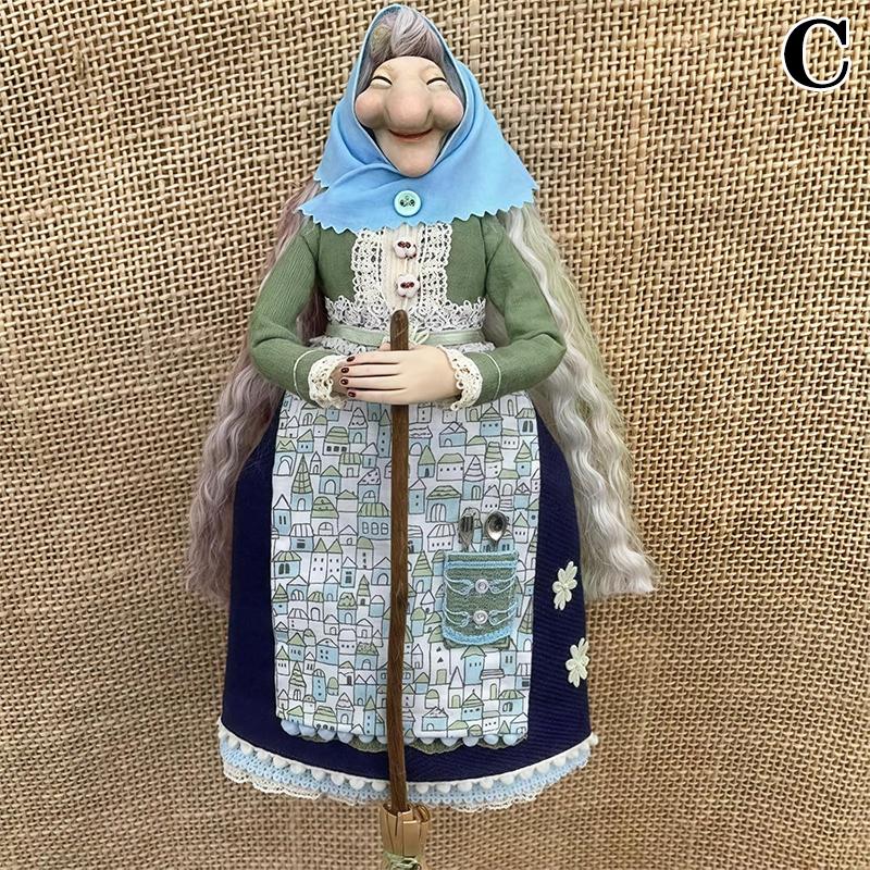 Handmade Kitchen Witch Doll, Enchanting Magic Good Luck Cooking Doll, Kitchen Hanging Decor, Home Decoration Who Loves To Cook