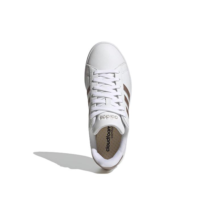 Adidas Wmns Grand Court Cloudfoam 'White Platinum Metallic' Women's GW9215