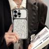 Роскошный Чехол для Телефона с Покрытием под Змеиную Кожу Для Apple iPhone 17 16 15 14 Plus 13 Pro Max Защита Объектива Камеры Ударопрочный Чехол