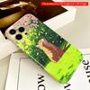 2DFlat Cherry Blossom Cat in Spring Garden All inclusive film hard iPhone case, compatible with iPhone 18 Pro Max 17 16 15 14 13 12 11