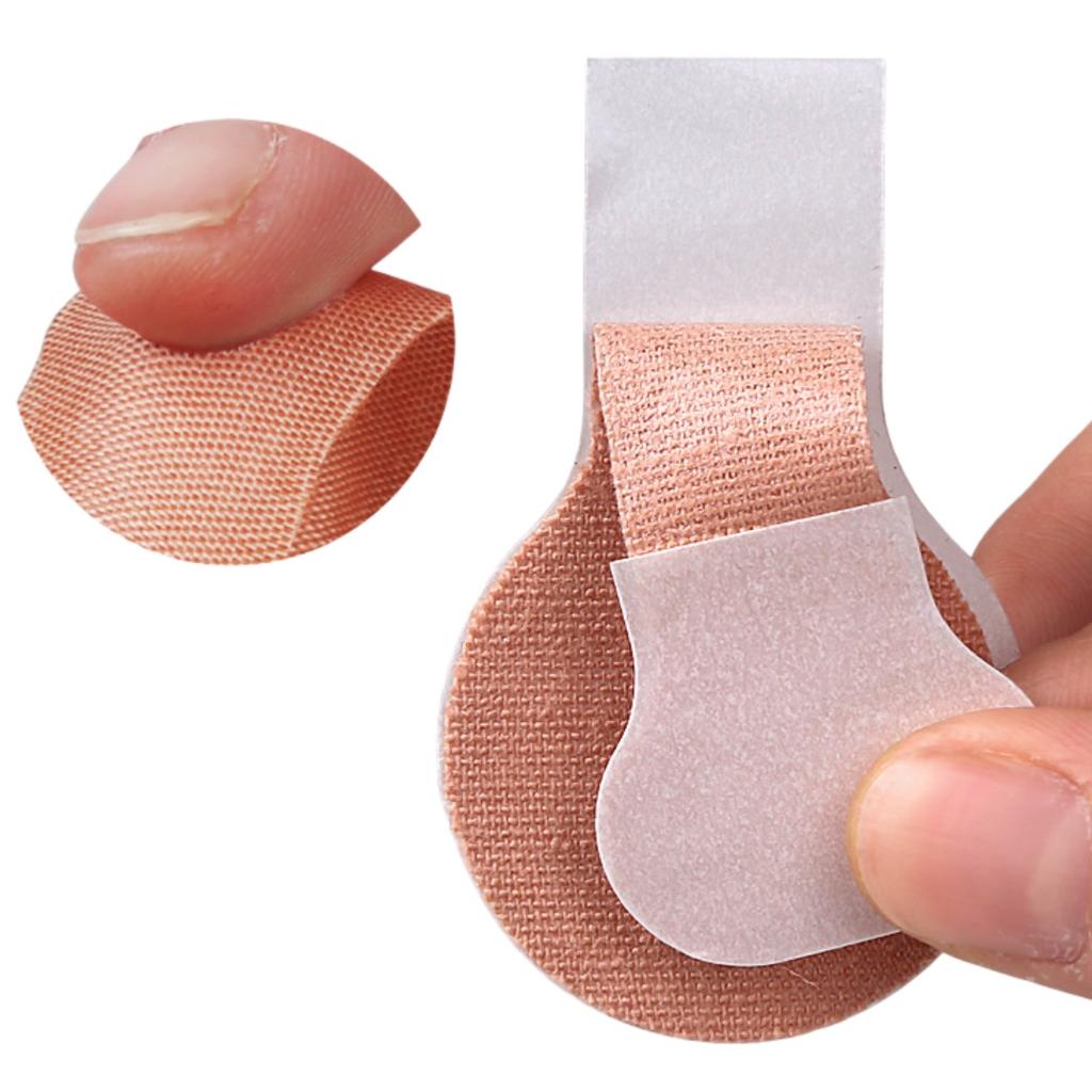 20Pcs Finger Protector Sticker Foot Patches Anti Wear Patch Hallux Valgus Orthopedic Patch Bunion Correction Patch Toe Separator