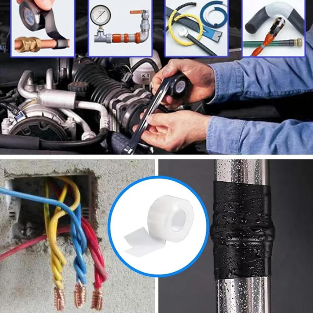 Самоклеящаяся Водонепроницаемая Лента Заплатка Клей Герметик Ремонт Остановить Течь Водонепроницаемая Клейкая Лента для Ванной Кухни Душа Ремонта Водопроводных Труб