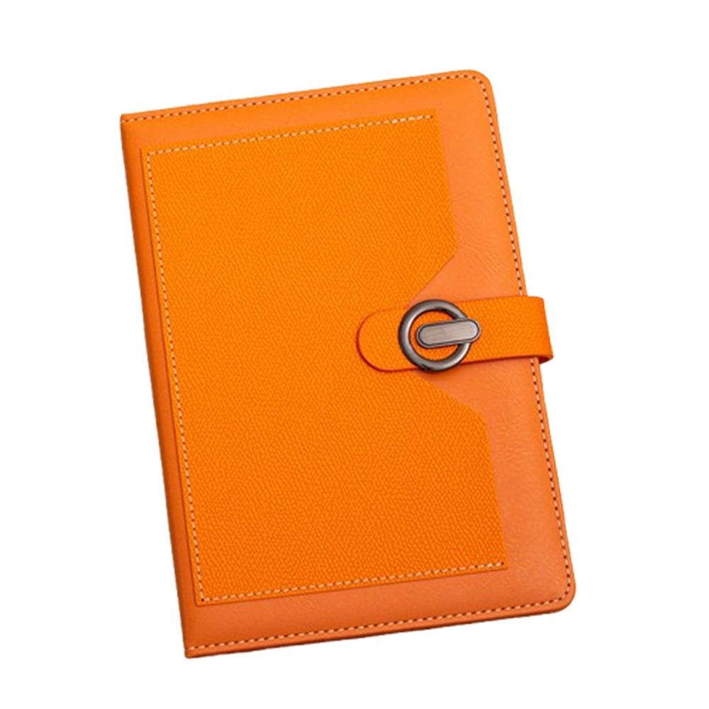 Magnetic Suction Buckle A5 Notebook 200 Pages Diary Notepad Office School Supply