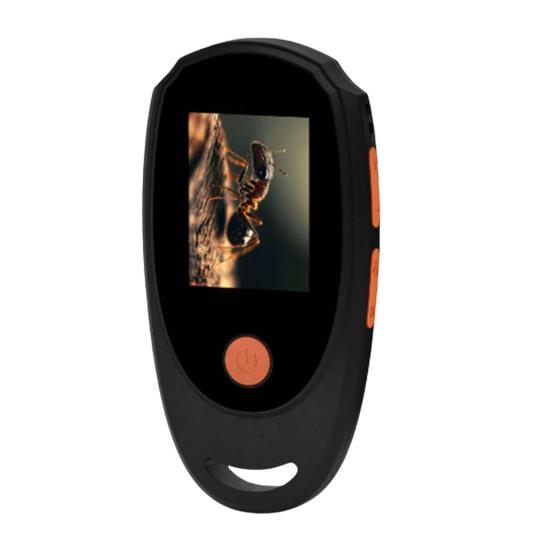 Kids Digital Microscope 500X Mini Portable Pocket Microscope Camera with 2-Inch IPS Screen Built-in 8 LEDs Educational Science Experiment Magnifying