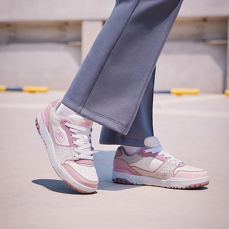 Skechers Детские уличные кроссовки для девочек из синтетической кожи, удобные, универсальные, легкие, нескользящие, низкие, детские кеды для скейтборда, кроссовки для детей 310230L-NTMT