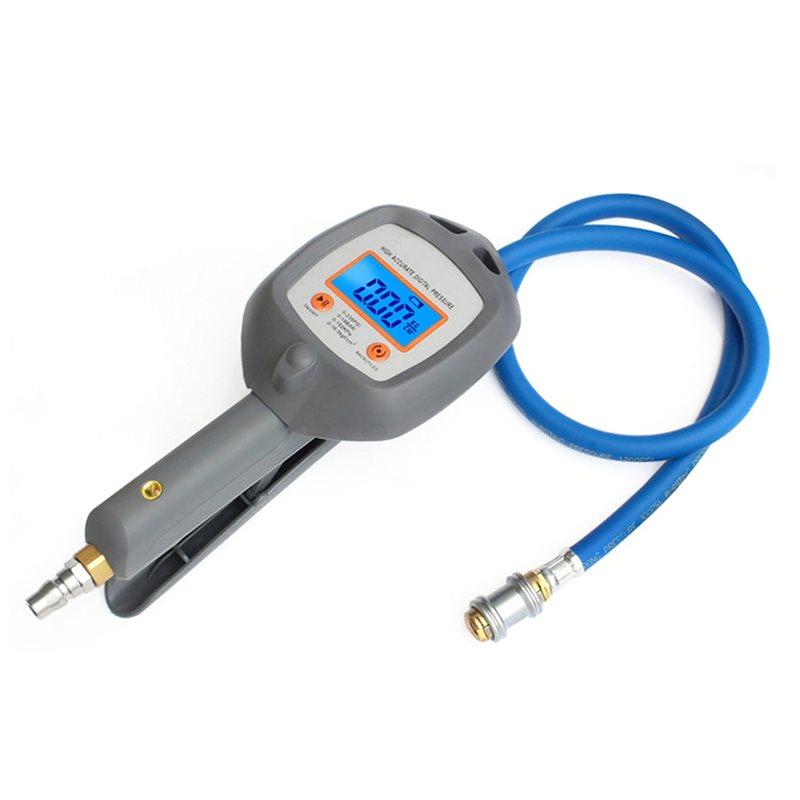 Universal Auto Accessories Car Tire Pressure Gauge Inflation Gun With Digital Display High-Precision Monitoring