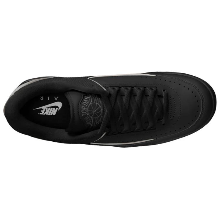 Air Jordan 2/3 черные металлические серебристые мужские кроссовки FD0383-001