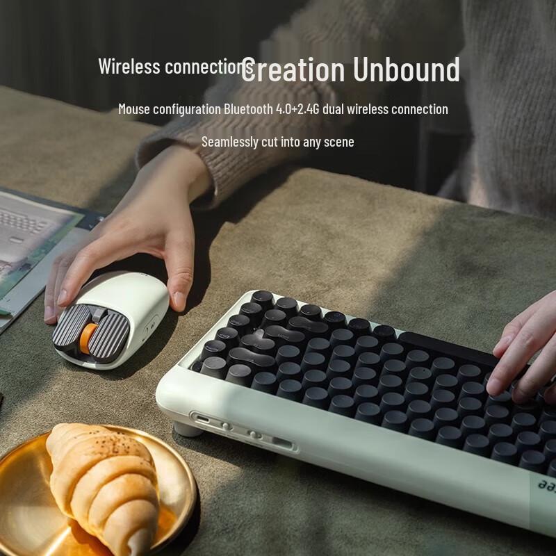 Беспроводная мышь Lofree 1970S Retro Series с двумя режимами работы