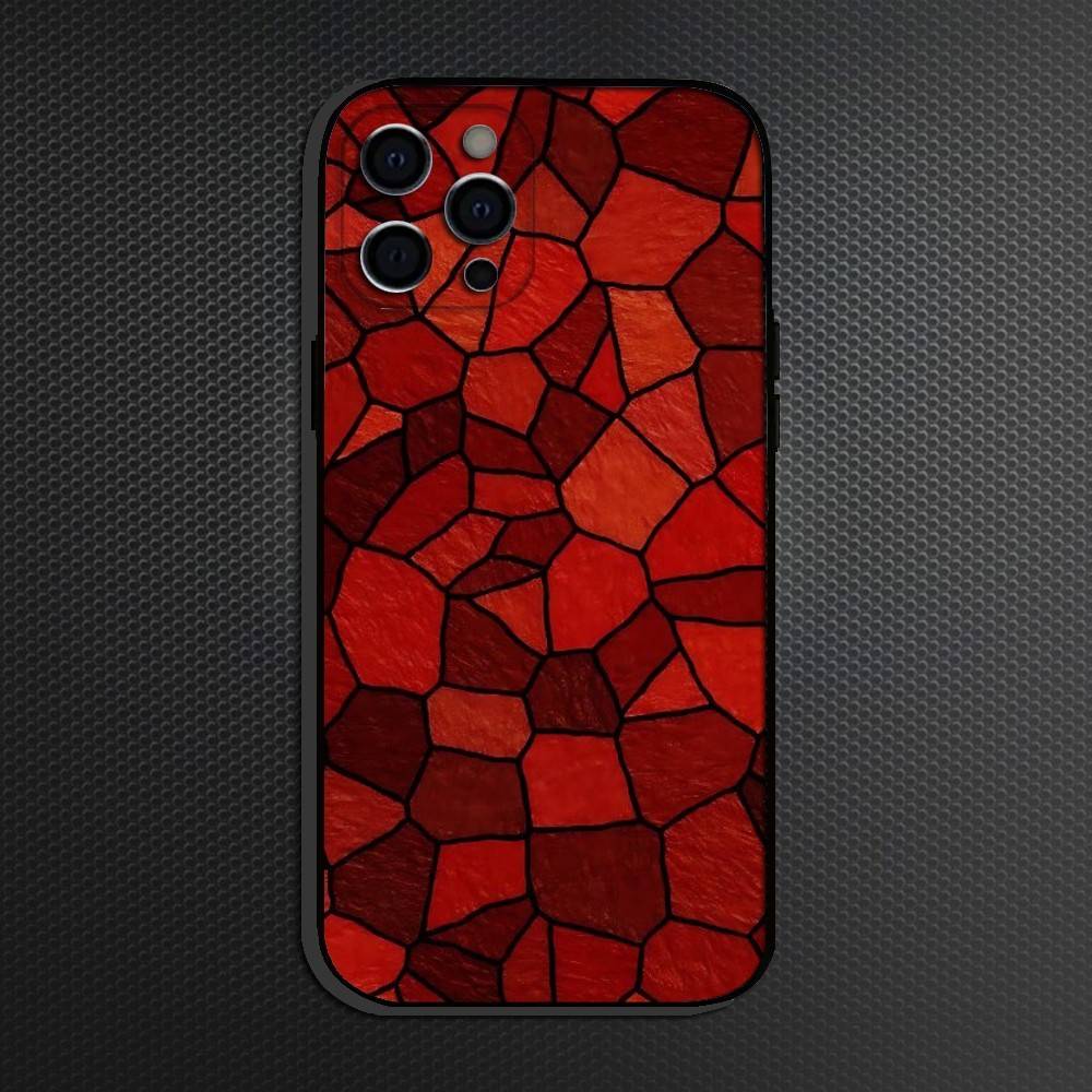 Стеклянный Чехол для Телефона с Иллюстрацией Для iPhone 16,15,14,13,12,11 Plus,Pro Max, Других Мягкий Черный Чехол