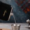 6 унций Нержавеющая сталь Фляжка с кожаными чехлами Карманная скрытая фляжка для алкоголя виски Подарок для отца парня