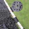 50/100 Pcs Shade Cloth Plastic Clips Heavy Duty Shade Tarp Buckle Reusable Fixing Clips for Agricultural Anti Bird Net Garden Windproof Sun