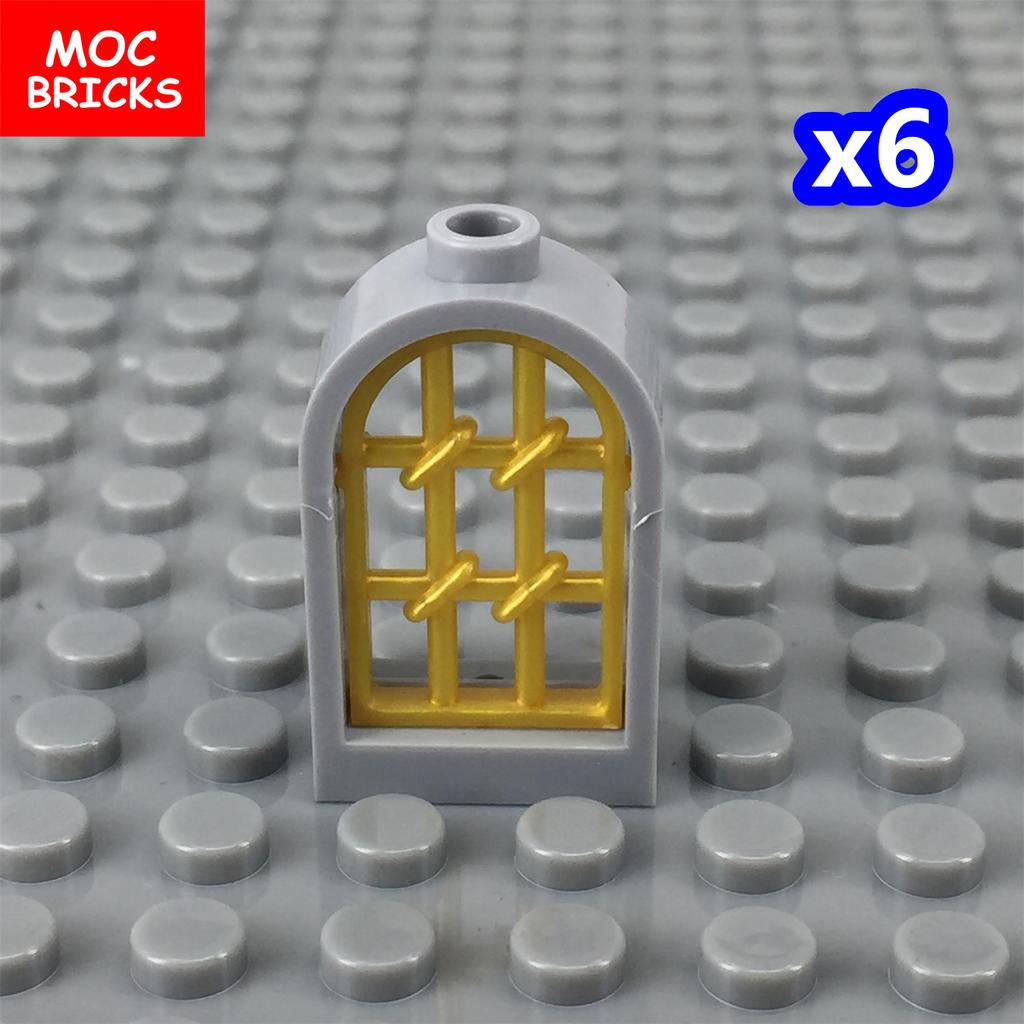 MOC Кубики Городской Дом Окно 1x2x3 1x2x2 30044 60607 Образовательные Собранные Строительные Блоки Модель Архитектура Детские Игрушки