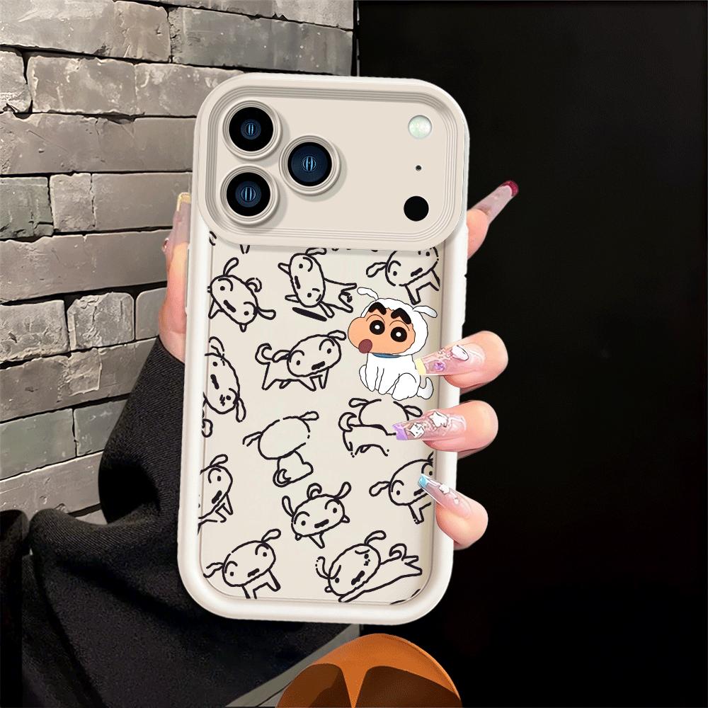 Crayon Shin Chan Little White Phone Cover Case for iPhone 15 Plus 16 Air 13 12 Pro 11 17 Pro Max 14