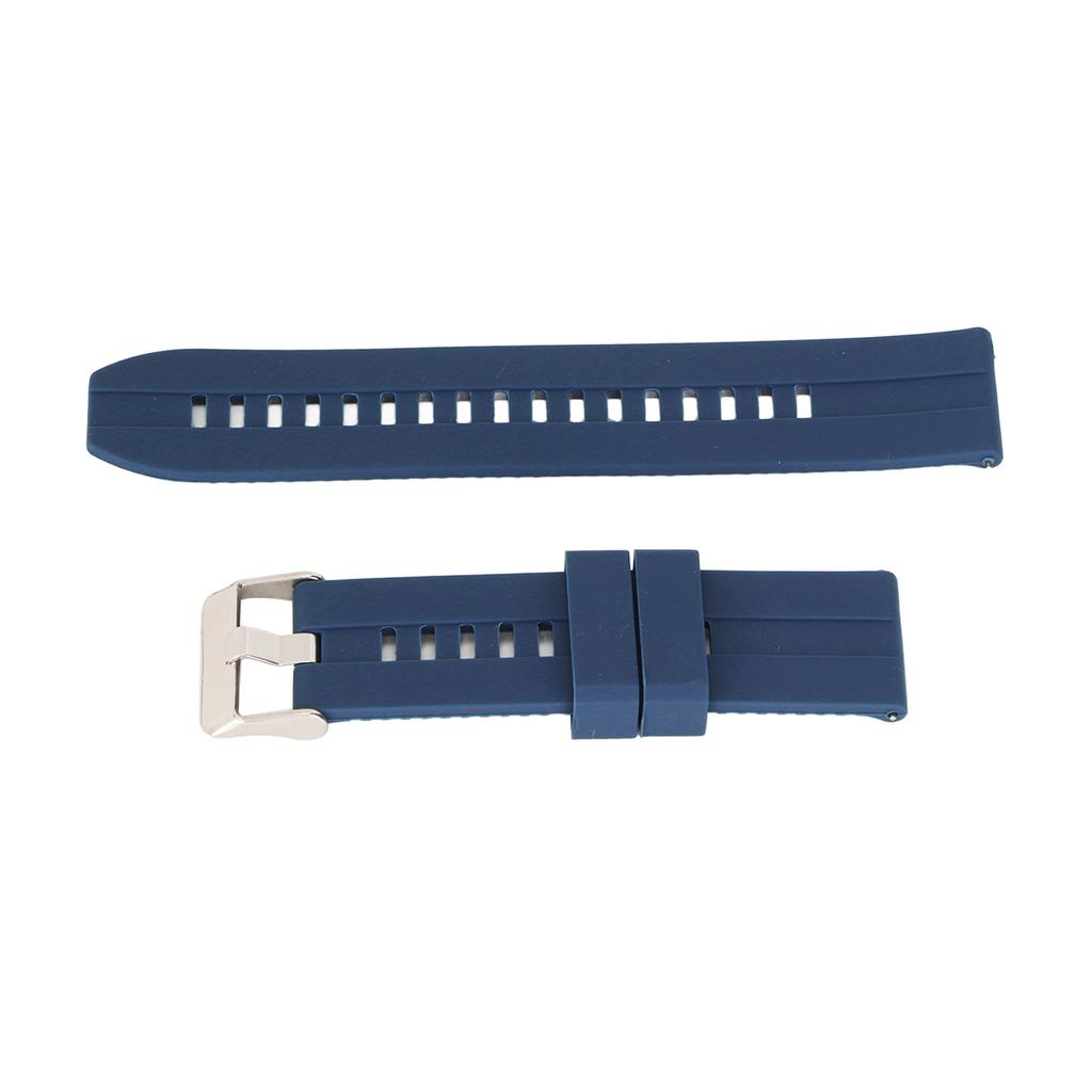 Watch Band Strap 22mm Universal Quick Release Silicone Accessory for Realme Watch 2Blue