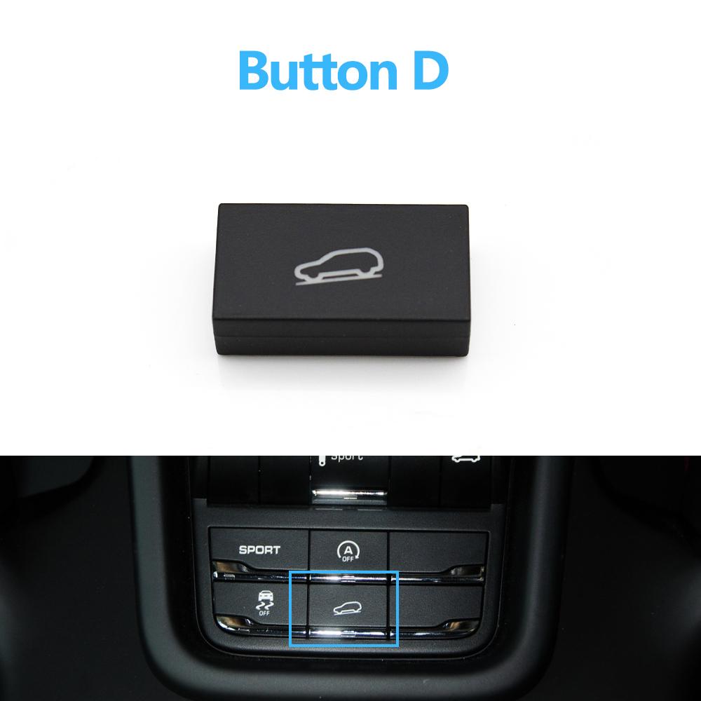 Передняя консоль, кондиционер, температура вентиляции, объем кнопки переменного тока, колпачки для Porsche Cayenne 7P5 Panamera 970 Macan