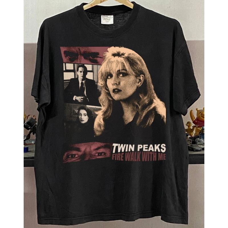 Jaws Movie Poster Inspiration Neutral Black Tshirt Four Seasons Unisex and Women Pure Cotton Casual Fashion Streetwear