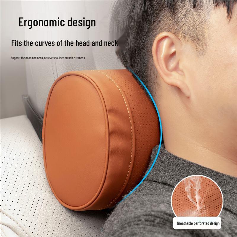 All-Season Car Accessories: Headrest, Lumbar Support, and Neck Protector for Mercedes-Benz, Tesla, and BYD.