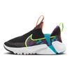 Nike Flex Plus 2 Next Nature SE PS Black Nebula Blue Детские кроссовки Dream-Purple Fluorescent-Yellow FB2355-001